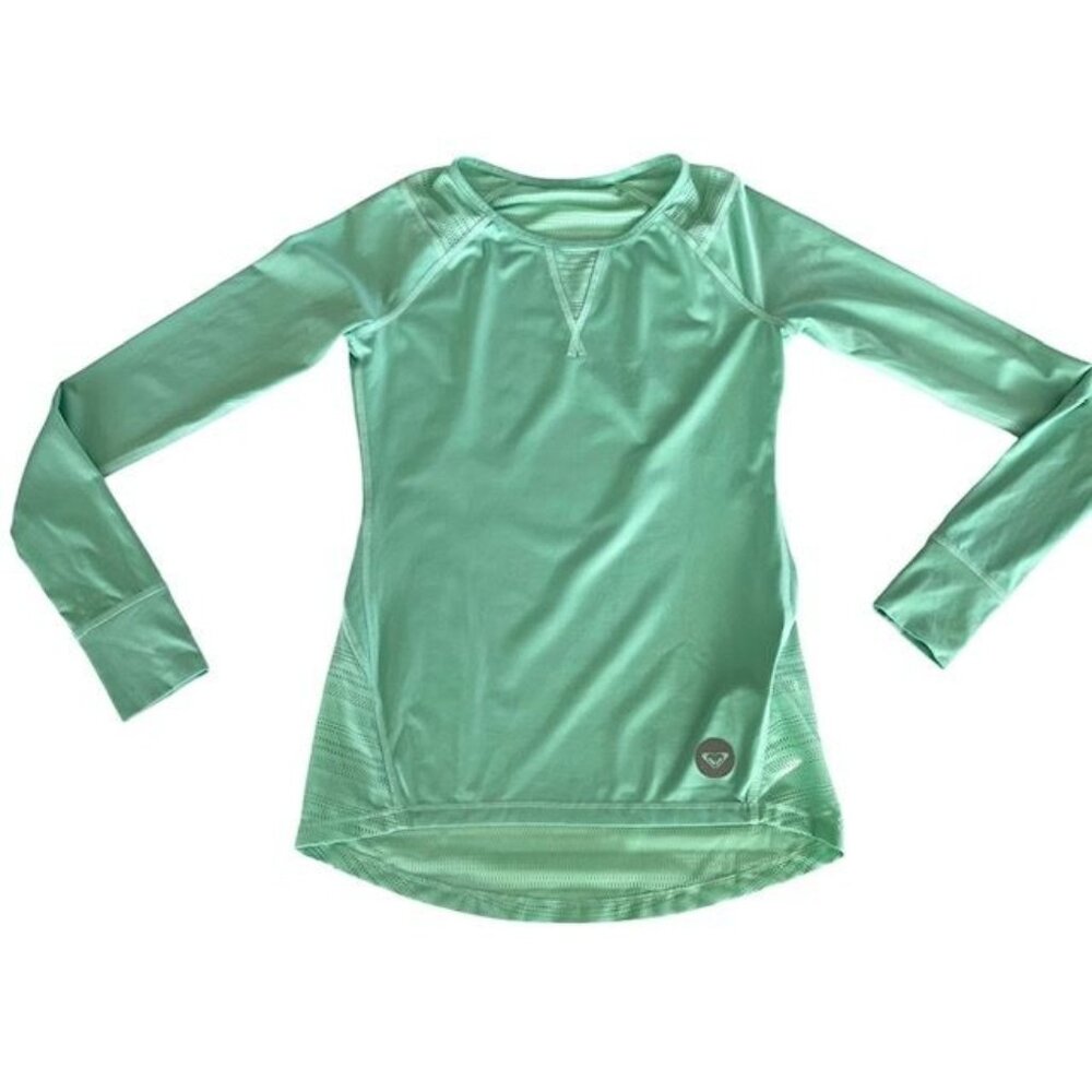 Roxy Women's Teal Long Sleeve Top Size XS